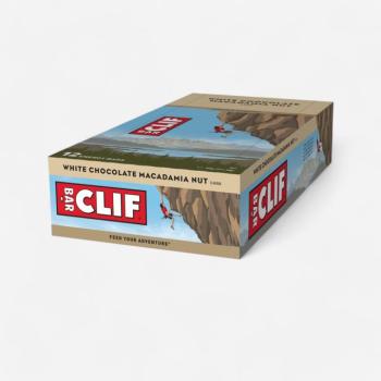 Energiaszelet, fehér csokoládé és makadámdió, 12 x 68 g - Clif bar kép