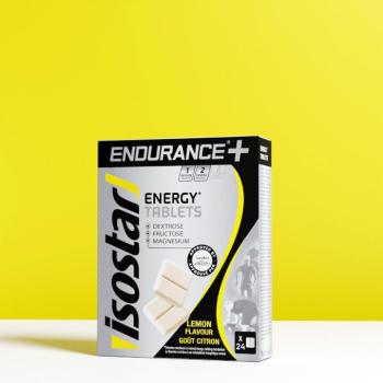 Energiatabletta, citrom, 24x4 g - Energy Tablets Isostar kép