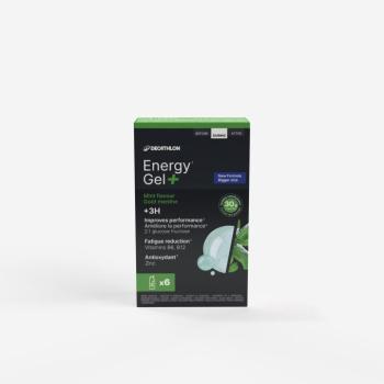 Energiazselé, menta, 6 db - Energy Gel+ Decathlon kép