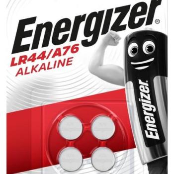 Energizer gombelem A76/LR44 Alk BP4, 4db kép