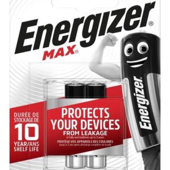 Energizer MAX alkáli elem AAA/2 LR03 FSB2, 2db kép