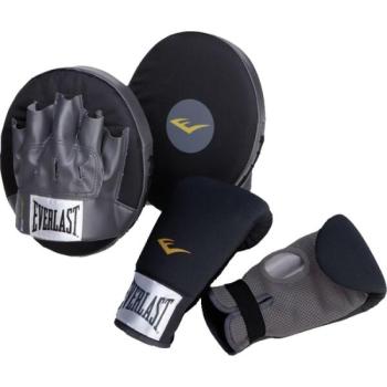 Everlast BOXING FITNESS KIT BLK Boksz- és pontkesztyű, fekete, méret kép