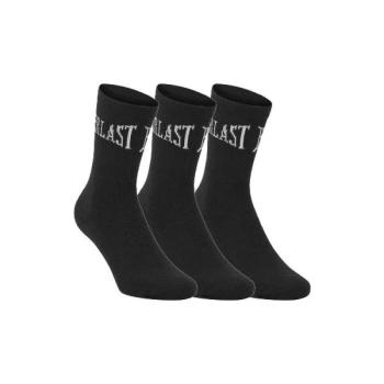 Everlast TENNIS EVERLAST SOCKS Magas szárú sportzokni, fekete, méret kép