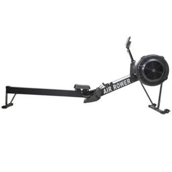 Evezőgép ZOCO BODY FIT Air Rower, Felhajtható, LCD képernyő, Fekete kép