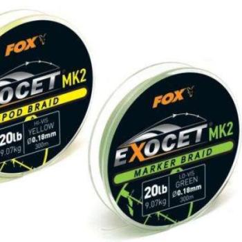 Exocet® mk2 spod -and- marker braid - 0.18mm/20lb x300m marker -green kép