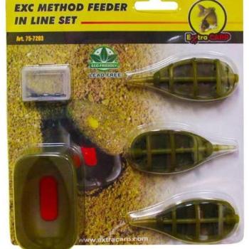 Extra Carp Method Feeder szett 20 g, 25 g, 30 g + forma kép