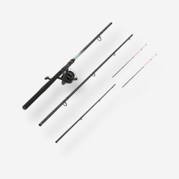 Feeder horgászbot orsóval, 50 - 90 g Sensitiv 100 Caperlan kép