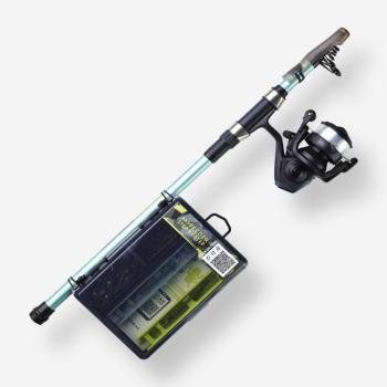 Feeder horgászbot szett - Sensitiv 100 telesco Caperlan kép