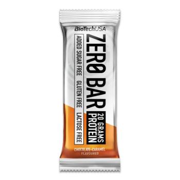 Fehérjeszelet, csokoládé-karamell íz - BioTechUSA Zero Bar kép
