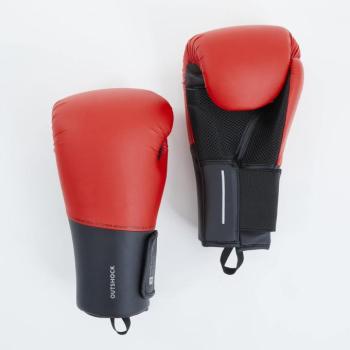 Felnőtt boxkesztyű 100-as, piros Outshock kép