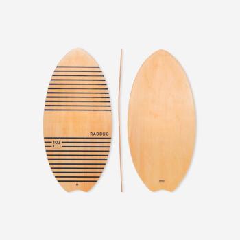 Felnőtt skimboard, fa Radbug kép