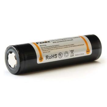 Fenix újratölthető elem 18650 2600mAh, Li-Ion kép