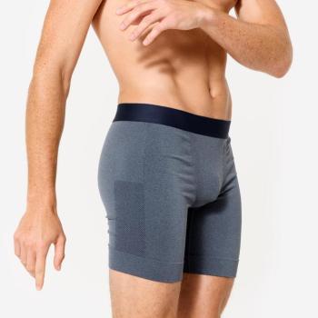 Férfi boxeralsó, hosszú szárú, varrásmentes Decathlon kép