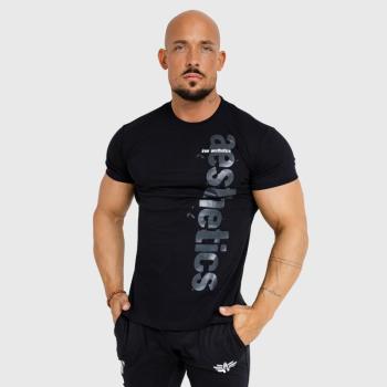 Férfi fitness póló Iron Aesthetics Cross, fekete kép