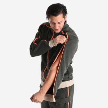 Férfi fitnesz melegítőfelső, könnyű felvétel Decathlon kép