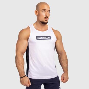 Férfi funkcionális atléta Iron Aesthetics Contrast, white/navy kép