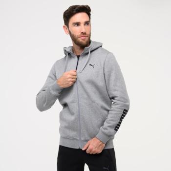 Férfi kapucnis melegítőfelső, cipzáros Puma kép