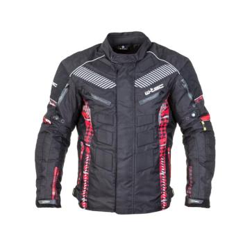 Férfi motoros kabát W-TEC Kamicer  fekete-piros  3XL kép