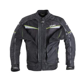 Férfi motoros kabát W-TEC Progair  fekete-fluo  4XL kép