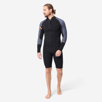 Férfi neoprén úszóoverall, rövid száras, 4/3 mm - Optimizer Ocean Step kép