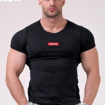 Férfi póló Nebbia Red Label Muscle Back 172  fekete  XL kép