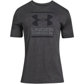 Férfi póló Under Armour GL Foundation SS T  Charcoal Medium Heather / Graphite / Black  L kép