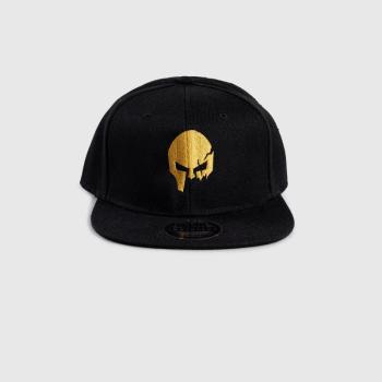 Férfi siltes sapka Aesthetics Snapback SKULL GOLD, fekete kép