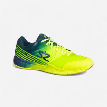 Férfi squash cipő Viper 5, neonsárga, fekete Salming kép