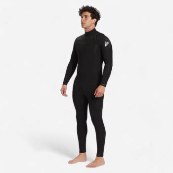 Férfi szörfoverall, elöl cipzáros, 4/3 mm - Session Quiksilver kép