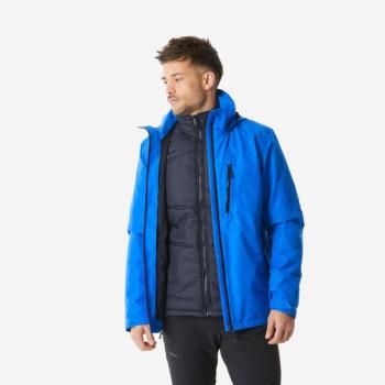 Férfi téli túrakabát, 3 az 1-ben, vízhatlan, -10 °C-ig - SH500 Mountain Forclaz kép