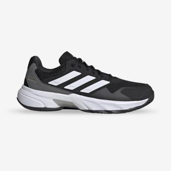 Férfi teniszcipő, salakos pályára - Courtjam Control 3 Adidas kép