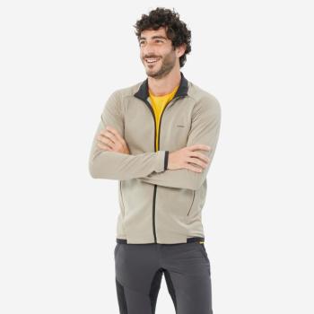 Férfi túra polár pulóver, vékony - MH520 Light Quechua kép