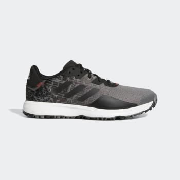 Férfi vízálló golfcipő S2G SLBOA, fekete, szürke Adidas kép