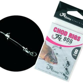 Fil Fishing Chod Rigs FIL808 11,3kg Méret 4 3db kép