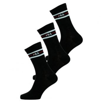 FILA-F9092 SOCKS 3-PACK-200 BLACK Fekete 35/38 kép