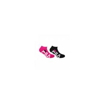 FILA-F9199 INVISIBLE SOCKS 2 PACK-629 BLACK/FUXIA Keverd össze 35/38 kép