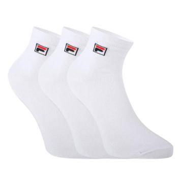 FILA-F9303 SOCKS QUARTER PLAIN 3 PACK-300 WHITE Fehér 43/46 kép