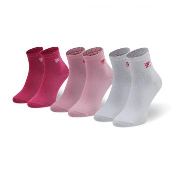 FILA-F9303 SOCKS QUARTER PLAIN 3 PACK-806 PINK PANTHER Keverd össze 35/38 kép