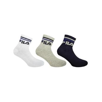 FILA-F9398 SOCKS QUARTER PLAIN - NAVY 3 PACK Keverd össze 35/38 kép