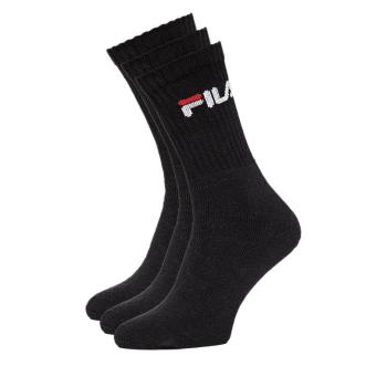 FILA-F9505 SOCKS 3-PACK 200-Black Fekete 35/38 kép