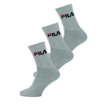 FILA-F9505 SOCKS 3-PACK 400-Grey Szürke 35/38 kép