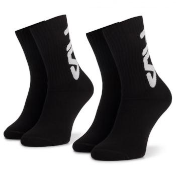 FILA-F9598 SOCKS 2-PACK-200-BLACK Fekete 35/38 kép