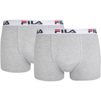 Fila MAN BOXERS 2 PACK Férfi boxeralsó, szürke, méret kép