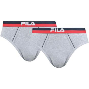 Fila MAN BRIEF 2-PACK Férfi fecske alsó, szürke, méret kép