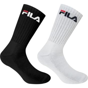 Fila NORMAL PLAIN HALF TERRY 2 PCS Sportzokni, fekete, méret kép