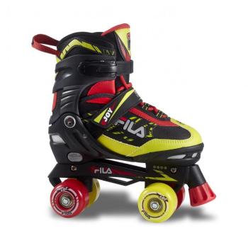 FILA SKATES-JOY BLACK/RED/LIME Fekete 31/34 2020 kép