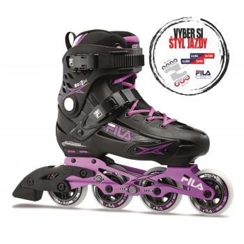 FILA SKATES-MADAME HOUDINI BLACK/VIOLET Fekete 37 2020 kép