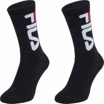 Fila UNISEX TENNIS 2P Uniszex zokni, fekete, méret kép