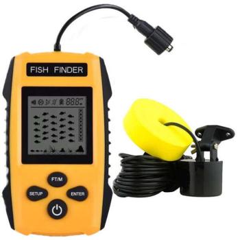 Fish Finder LCD kijelzős hordozható halradar STH-T432R36 kép