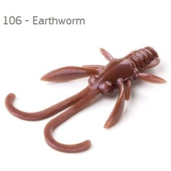 Fishup Baffi Fly Earthworm 38mm 10db plasztik csali kép